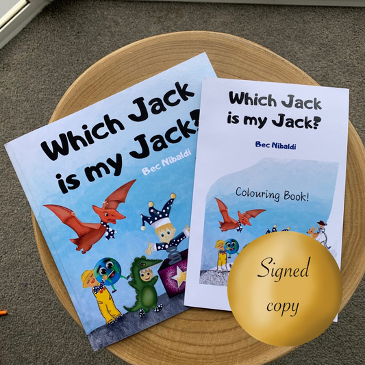 Which Jack Bundle - Hardcover and colouring-in book