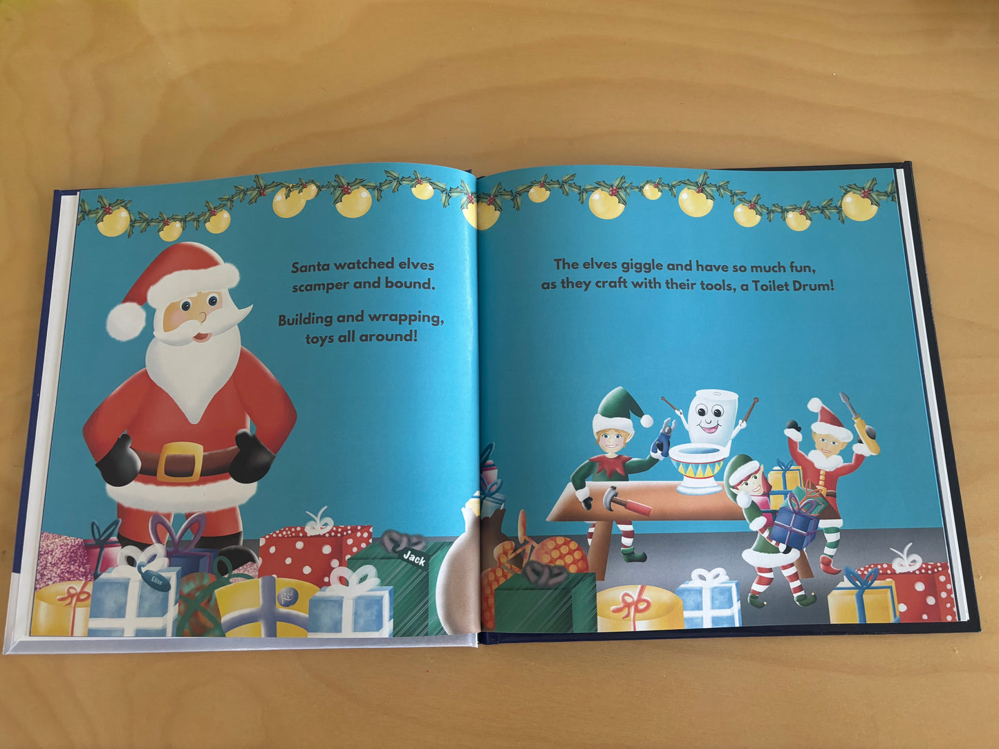 Santa’s Toilet Drum (Hardcover)