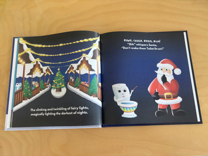 Santa’s Toilet Drum (Hardcover)