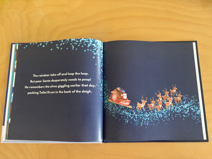 Santa’s Toilet Drum (Hardcover)