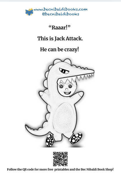 Which Jack Printables - selected colouring-in pages for 'Which Jack is my Jack'
