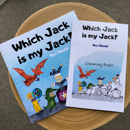 Which Jack Bundle - Hardcover and colouring-in book