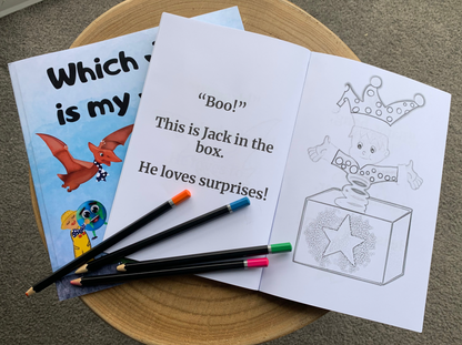 Which Jack Bundle - Hardcover and colouring-in book