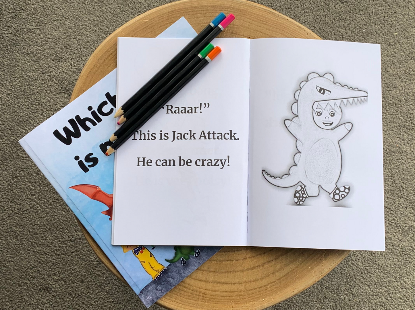 Which Jack Bundle - Hardcover and colouring-in book