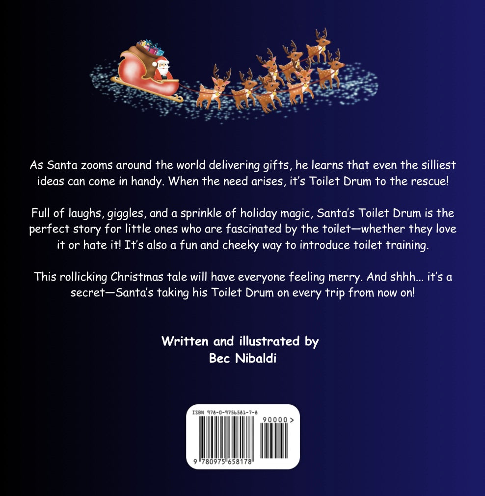Santa’s Toilet Drum (Hardcover)