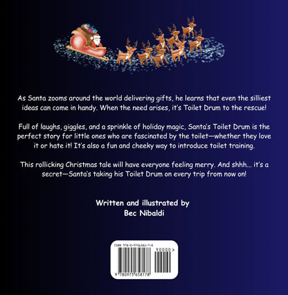 Santa’s Toilet Drum (Hardcover)