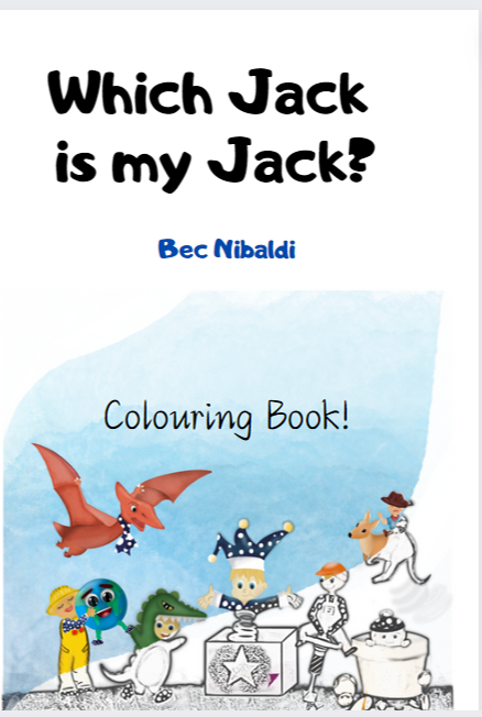 Which Jack is my Jack? Colouring Book (paperback)
