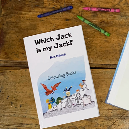 Which Jack is my Jack? Colouring Book (paperback)