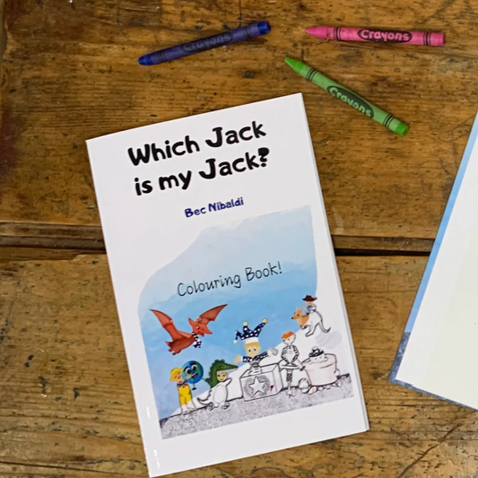 Which Jack is my Jack? Colouring Book (paperback)